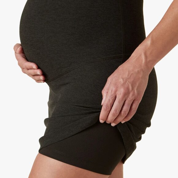 Beyond the Bump Black Mini Skort - Picture 2 of 9